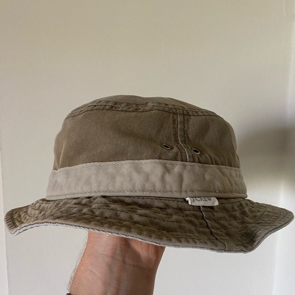 J Crew Vintage Reversible Cotton Bucket Hat